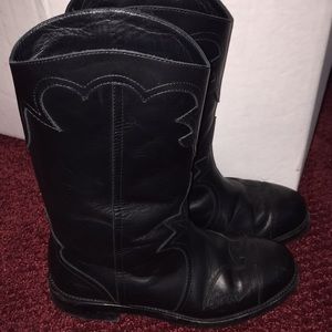 Chanel Black Boots